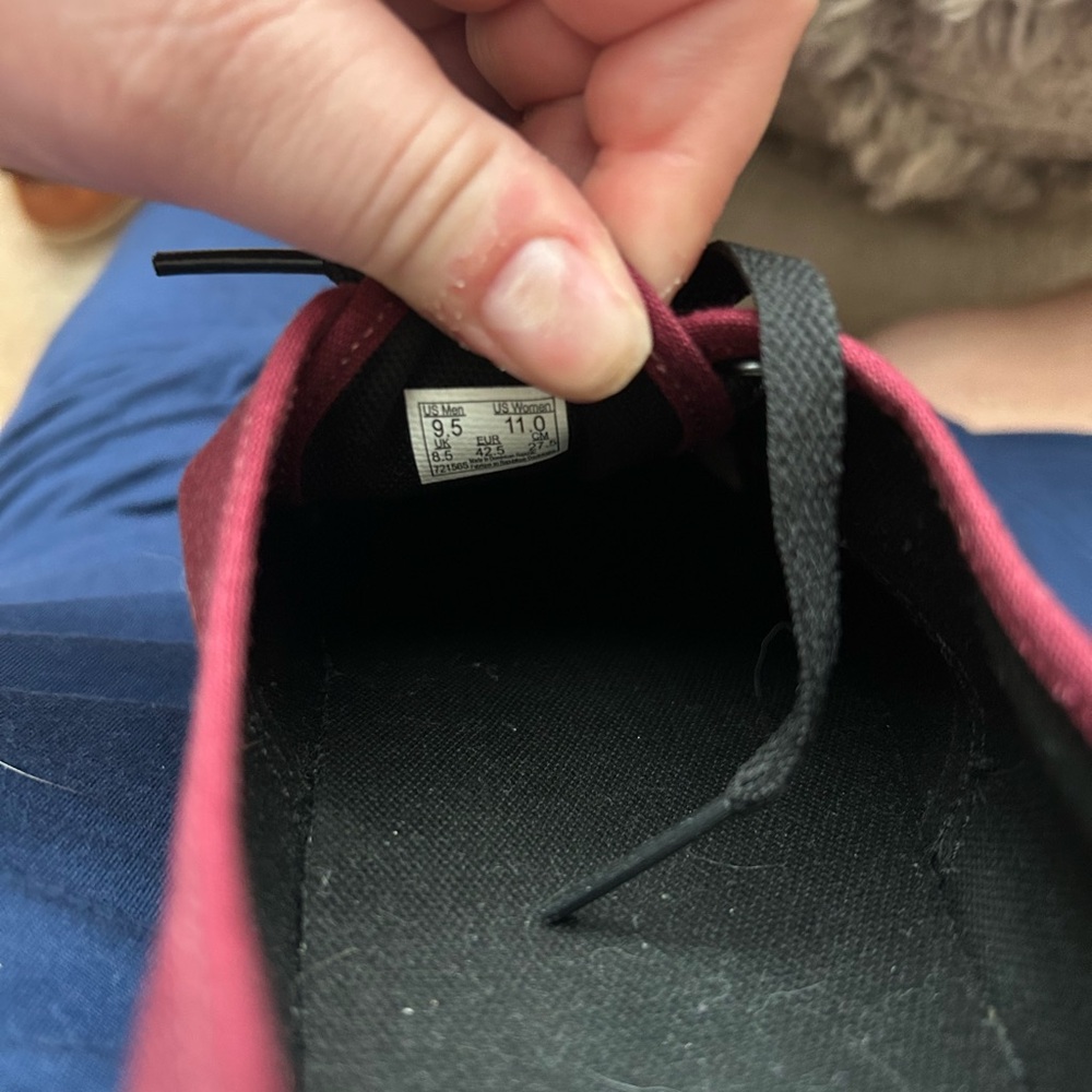 Maroon Vans - image 4